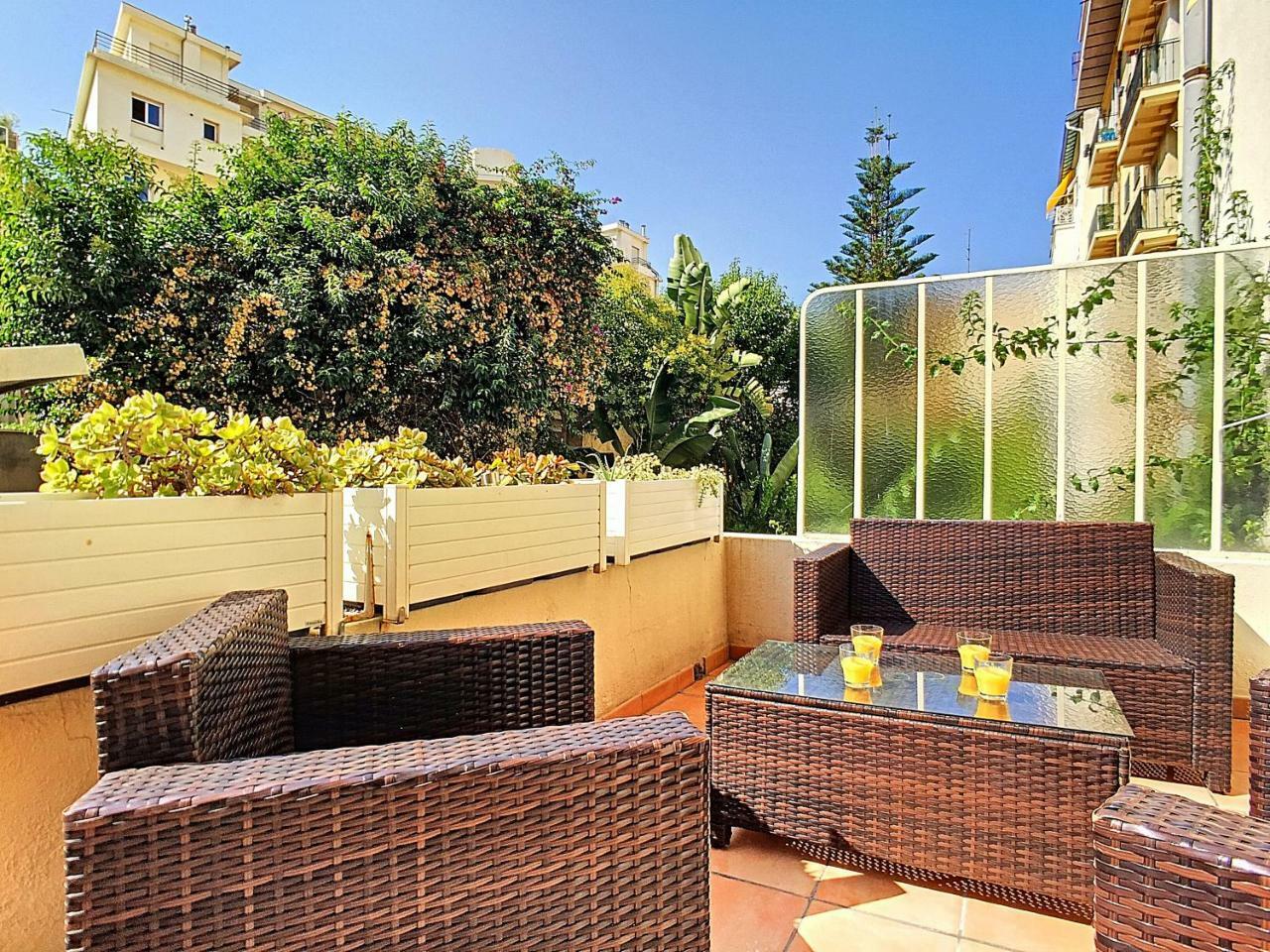 Nestor&Jeeves - Provence Terrasse - Central - By Sea - South Terrace Nice Bagian luar foto